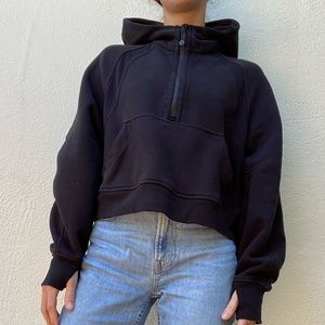 Lululemon Oversized 1/2 Zip Scuba Hoodie